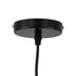 GloboStar® ROCKFORD 01287 SET 3 Μοντέρνα Κρεμαστά Φωτιστικά Οροφής Τρίφωτο 3 x E27 Μαύρα Μεταλλικά Καμπάνα - ledmania.gr