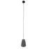 GloboStar® COMO 01327 Μοντέρνο Industrial Κρεμαστό Φωτιστικό Οροφής Μονόφωτο Γκρι Τσιμέντο Καμπάνα Φ18 x Y23cm - ledmania.gr