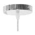 GloboStar® OCEANA 01354 Vintage Κρεμαστό Φωτιστικό Οροφής Μονόφωτο Καφέ Ξύλινο Ψάθινο Rattan Φ20 x Υ20cm - ledmania.gr