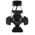 GloboStar® CHICAGO 01371 Vintage Industrial Φωτιστικό Οροφής Μονόφωτο Μαύρο Μεταλλικό Μ20 x Π20 x Υ27.5cm - ledmania.gr