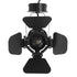 GloboStar® CHICAGO 01371 Vintage Industrial Φωτιστικό Οροφής Μονόφωτο Μαύρο Μεταλλικό Μ20 x Π20 x Υ27.5cm - ledmania.gr
