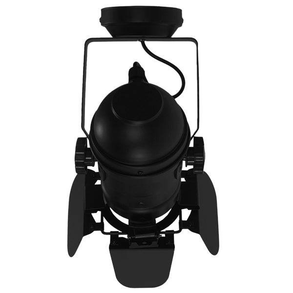 GloboStar® DETROIT 01372 Vintage Industrial Φωτιστικό Οροφής Μονόφωτο Μαύρο Μεταλλικό Μ23 x Π23 x Υ36cm - ledmania.gr