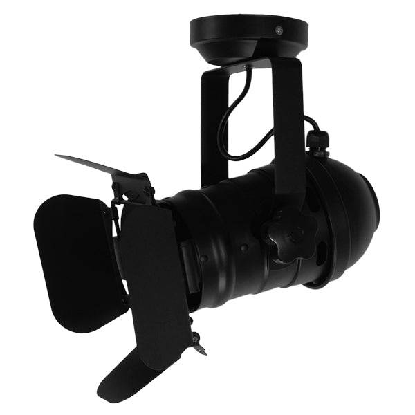 GloboStar® DETROIT 01372 Vintage Industrial Φωτιστικό Οροφής Μονόφωτο Μαύρο Μεταλλικό Μ23 x Π23 x Υ36cm - ledmania.gr