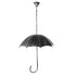 GloboStar® UMBRELLA 01407 Vintage Industrial Κρεμαστό Φωτιστικό Οροφής Πολύφωτο Γκρι Σκουριά Μεταλλικό Φ58 x Υ60cm - ledmania.gr