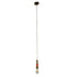 GloboStar® SPIGOT 01413 Vintage Industrial Κρεμαστό Φωτιστικό Οροφής Μονόφωτο Μπρούτζινο Μεταλλικό Μ5 x Π7.5 x Y20cm - ledmania.gr
