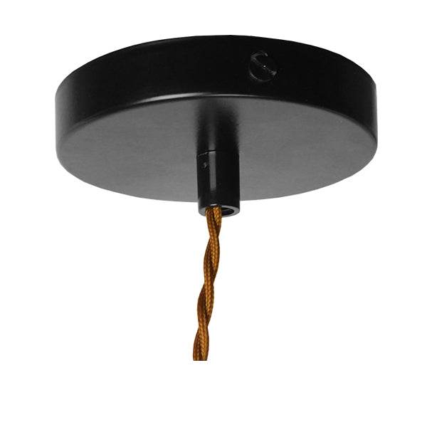 GloboStar® SPOUT 01415 Vintage Industrial Κρεμαστό Φωτιστικό Οροφής Μονόφωτο Μαύρο Μεταλλικό Μ5 x Π7.5 x Y20cm - ledmania.gr