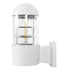 GloboStar® NEWI 01418 Μοντέρνο Φωτιστικό Τοίχου Απλίκα Μονόφωτο Λευκό Μεταλλικό Μ11 x Π17 x Υ23cm - ledmania.gr