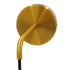 GloboStar® MADISON 01427 Μοντέρνο Φωτιστικό Τοίχου Απλίκα Μονόφωτο Χρυσό με Μελί Γυαλί Φ15 x Y54cm - ledmania.gr