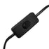 GloboStar® HONOR SQUARE 01435 Μοντέρνο Επιτραπέζιο Φωτιστικό Πορτατίφ Μονόφωτο Μαύρο Μεταλλικό με Ξύλινη Βάση Δρυς Μ20 x Π20 x Υ42cm - ledmania.gr