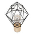GloboStar® ANTLER 01443 Μοντέρνο Επιτραπέζιο Φωτιστικό Γραφείου LED USB DC 5V Μονόφωτο Μεταλλικό Ροζ με Ξύλινη Βάση Θερμό Λευκό 3000K Φ19 x Μ19 x Π19 x Υ23cm - ledmania.gr