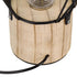 GloboStar® ANTLER 01443 Μοντέρνο Επιτραπέζιο Φωτιστικό Γραφείου LED USB DC 5V Μονόφωτο Μεταλλικό Ροζ με Ξύλινη Βάση Θερμό Λευκό 3000K Φ19 x Μ19 x Π19 x Υ23cm - ledmania.gr