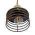 GloboStar® MANHATTAN 01454 Μοντέρνο Industrial Κρεμαστό Φωτιστικό Οροφής Μονόφωτο Μεταλλικό Χρυσό Καμπάνα Φ11 x Υ14cm - ledmania.gr