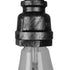 GloboStar® RUBINETTO 01583 Vintage Industrial Κρεμαστό Φωτιστικό Οροφής Μονόφωτο Ασημί Μεταλλικό Μ5 x Π7.5 x Y20cm - ledmania.gr
