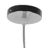 GloboStar® MAGIE 01600 Vintage Κρεμαστό Φωτιστικό Οροφής Μονόφωτο Καφέ Σκούρο Ξύλινο Ψάθινο Rattan Φ50 x Υ30cm - ledmania.gr