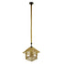GloboStar® SPIKY 01613 Vintage Κρεμαστό Φωτιστικό Οροφής Μονόφωτο Πλέγμα με Μπεζ Σχοινί Φ43 x Υ28cm - ledmania.gr
