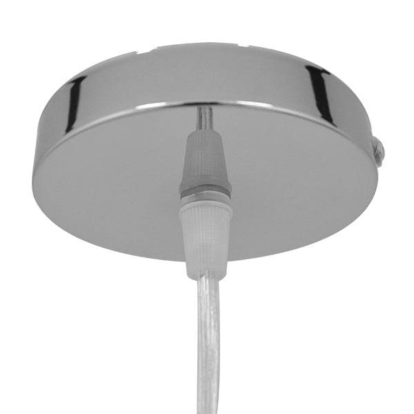 GloboStar® INCASS 01625 Vintage Κρεμαστό Φωτιστικό Οροφής Μονόφωτο Μπεζ Ξύλινο Ψάθινο Rattan Φ15 x Υ30.5cm - ledmania.gr