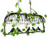 GloboStar® JUDE 01646 Vintage Industrial Κρεμαστό Φωτιστικό Οροφής Τρίφωτο Μαύρο Μεταλλικό Πλέγμα Μ85.5 x Π37.5 x Y38cm - ledmania.gr