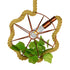 GloboStar® NEPETA 01660 Vintage Industrial Κρεμαστό Φωτιστικό Οροφής Μονόφωτο Πλέγμα Καφέ Σκουριά με Μπεζ Σχοινί Φ33 x Υ33cm - ledmania.gr