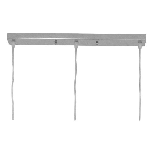 GloboStar® MARGARO 01671 Μοντέρνο Κρεμαστό Φωτιστικό Οροφής Τρίφωτο Χρυσό Μεταλλικό με Κρύσταλλα Μ64 x Π18 x Υ24cm - ledmania.gr