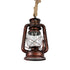 GloboStar® BARBAROSSA 01707 Vintage Κρεμαστό Φωτιστικό Οροφής Μονόφωτο 1 x E27 AC220-240V IP20 - Φ18 x Υ28cm - Χάλκινο Αντικέ Μεταλλικό με Διάφανο Γυαλί και Ανάρτηση Σχοινί Τριχιάς - 5 Χρόνια Εγγύηση - ledmania.gr