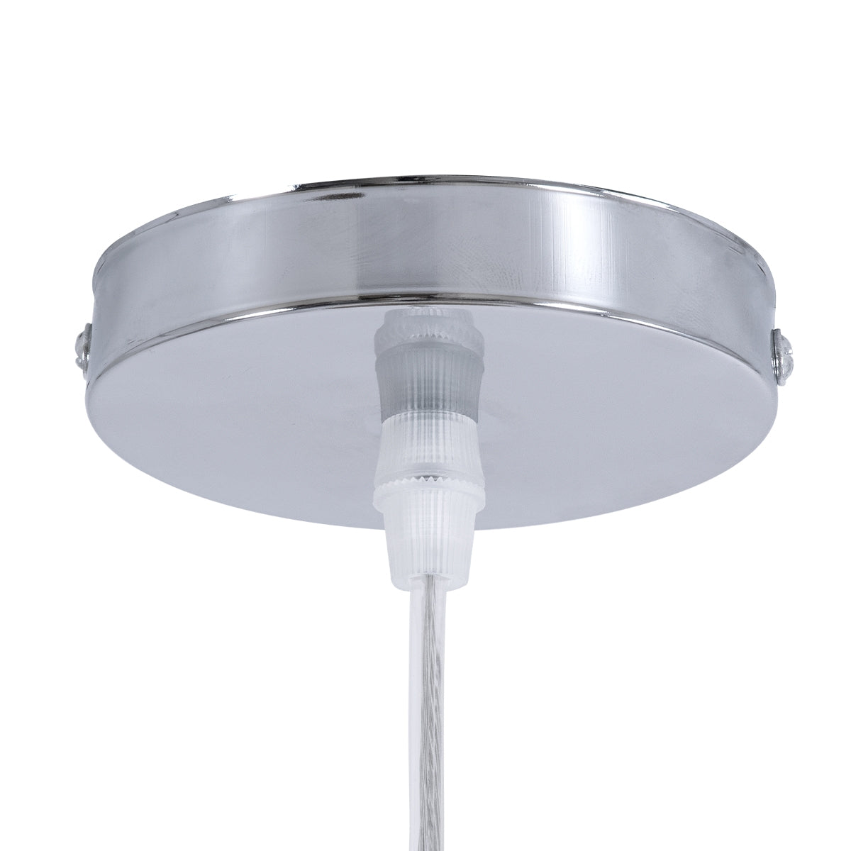 GloboStar® BERMUDA 01708 Μοντέρνο Κρεμαστό Φωτιστικό Οροφής Μονόφωτο 1 x E27 Μπεζ Μπαμπού Καμπάνα D31 x H22cm - ledmania.gr
