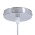 GloboStar® CALERO 01712 Μοντέρνο Κρεμαστό Φωτιστικό Οροφής Μονόφωτο 1 x E27 Μπεζ Μπαμπού Καμπάνα D40 x H90cm - ledmania.gr