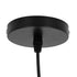GloboStar® MINORCA 01734 Μοντέρνο Κρεμαστό Φωτιστικό Οροφής Μονόφωτο 1 x E27 Καφέ Μπαμπού Καμπάνα D60 x H35cm - ledmania.gr