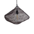 GloboStar® KENTUCKY 01863 Vintage Κρεμαστό Φωτιστικό Οροφής Μονόφωτο 1 x E27 AC220-240V IP20 - Φ40 x Υ30cm - Σκούρο Καφέ Μεταλλικό Πλέγμα - 5 Χρόνια Εγγύηση - ledmania.gr
