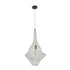 GloboStar® KENTUCKY 01871 Vintage Κρεμαστό Φωτιστικό Οροφής Μονόφωτο 1 x E27 AC220-240V IP20 - Φ35 x Υ60cm - Μπεζ Εκρού Μεταλλικό Πλέγμα - 5 Χρόνια Εγγύηση - ledmania.gr