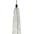 GloboStar® KENTUCKY 01871 Vintage Κρεμαστό Φωτιστικό Οροφής Μονόφωτο 1 x E27 AC220-240V IP20 - Φ35 x Υ60cm - Μπεζ Εκρού Μεταλλικό Πλέγμα - 5 Χρόνια Εγγύηση - ledmania.gr