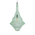 GloboStar® KENTUCKY 01873 Vintage Κρεμαστό Φωτιστικό Οροφής Μονόφωτο 1 x E27 AC220-240V IP20 - Φ35 x Υ60cm - Apple Green Μεταλλικό Πλέγμα - 5 Χρόνια Εγγύηση - ledmania.gr