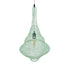 GloboStar® KENTUCKY 01873 Vintage Κρεμαστό Φωτιστικό Οροφής Μονόφωτο 1 x E27 AC220-240V IP20 - Φ35 x Υ60cm - Apple Green Μεταλλικό Πλέγμα - 5 Χρόνια Εγγύηση - ledmania.gr