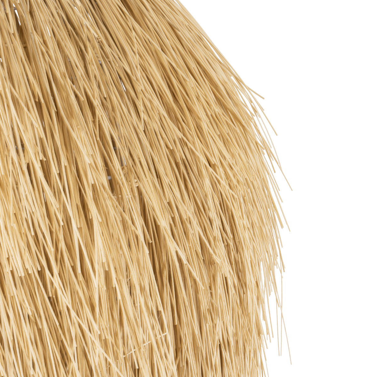 GloboStar® ARCHIPELAGO 01913 Boho Κρεμαστό Φωτιστικό Οροφής Μονόφωτο 1 x E27 AC220-240V IP20 - Φ80 x Υ100cm - Μπεζ Ξύλινο Πλέγμα - 5 Χρόνια Εγγύηση - ledmania.gr
