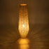 GloboStar® BOLSON 02013 Boho Επιδαπέδιο Φωτιστικό Μονόφωτο 1 x E27 AC220-240V IP20 - Φ30 x Υ120cm - Μπεζ Ξύλινο Μπαμπού Πλέγμα - 5 Χρόνια Εγγύηση - ledmania.gr
