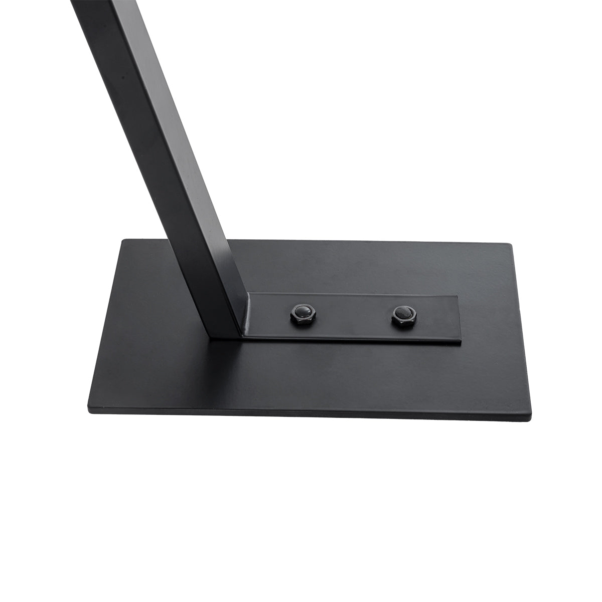 GloboStar® KELSIE 02029 Μοντέρνο Επιδαπέδιο Φωτιστικό Μονόφωτο 1 x E27 AC220-240V IP20 - Μ40 x Π125 x Υ165cm - Μαύρο - Μπεζ Ξύλινο με Μαύρο Καπέλο - 5 Χρόνια Εγγύηση - ledmania.gr