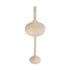 GloboStar® ALADDIN 02052 Boho Επιδαπέδιο Φωτιστικό Μονόφωτο 1 x E27 AC220-240V IP20 - Φ60 x Υ180cm - Μπεζ Μπαμπού Πλέγμα - 5 Χρόνια Εγγύηση - ledmania.gr