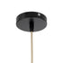 GloboStar® CABALLEROS 02055 Boho Κρεμαστό Φωτιστικό Μονόφωτο 1 x E27 AC220-240V IP20 - Φ40 x Υ25cm - Πράσινο με Κίτρινο και Μπλε με Κόκκινο Ξύλινο Μπαμπού Πλέγμα - 5 Χρόνια Εγγύηση - ledmania.gr