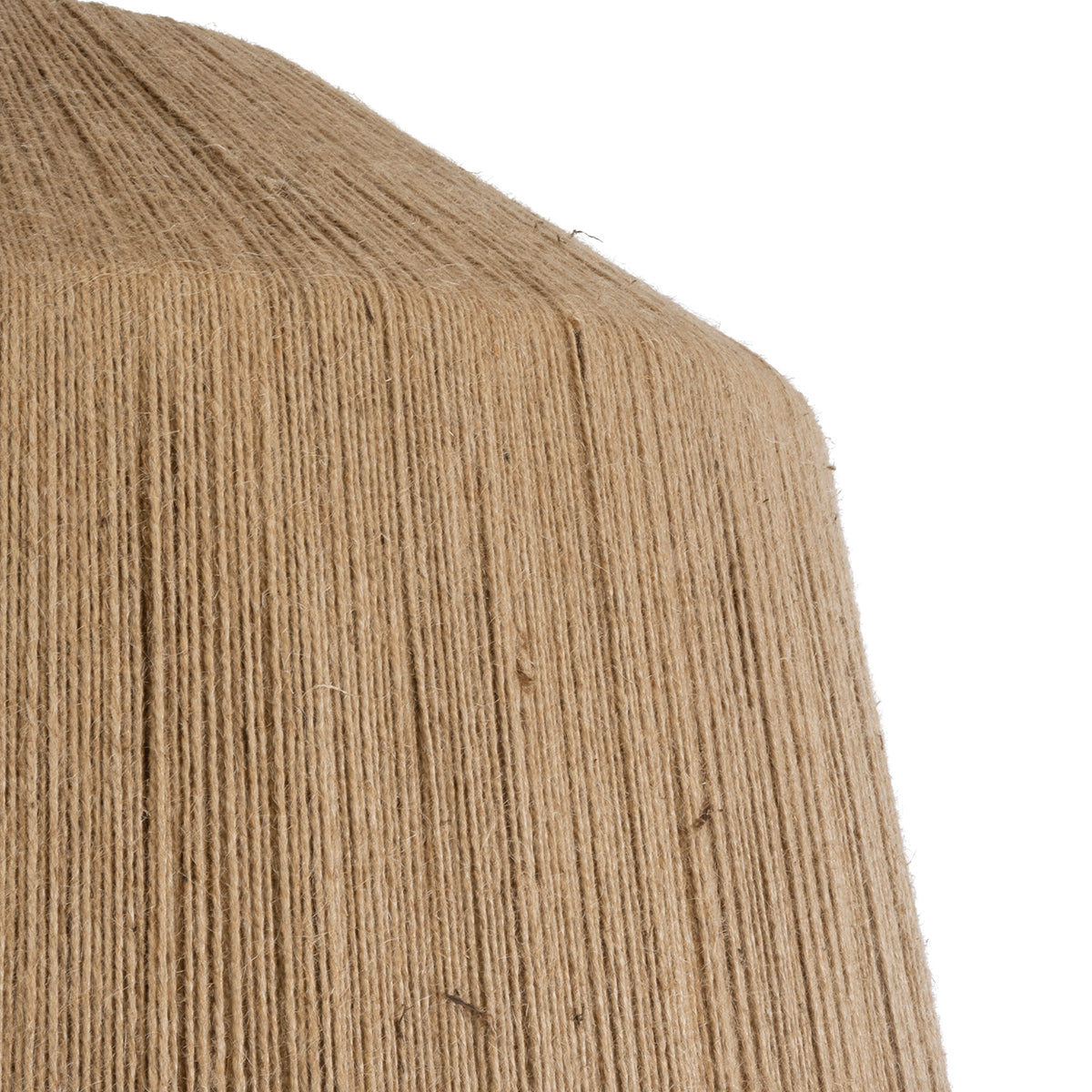 GloboStar® STARVALLEY 02093 Boho Κρεμαστό Φωτιστικό Οροφής Τρίφωτο 3 x E27 AC220-240V IP20 - Φ80 x Υ80cm - Μπεζ Λεπτό Σχοινί Τριχιά Καμπάνα - 5 Χρόνια Εγγύηση - ledmania.gr