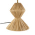 GloboStar® LUANA 02107 Boho Επιτραπέζιο Φωτιστικό Μονόφωτο 1 x E27 AC220-240V IP20 - Φ40 x Υ50cm - Μπεζ Καφέ Φυσική Ράφια Άχυρο Καπέλο - 5 Χρόνια Εγγύηση - ledmania.gr