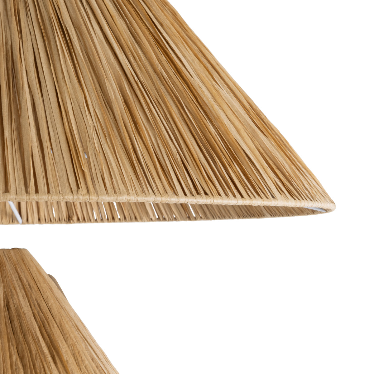 GloboStar® LUANA 02108 Boho Επιδαπέδιο Φωτιστικό Μονόφωτο 1 x E27 AC220-240V IP20 - Φ60 x Υ150cm - Μπεζ Ξύλινο Ρατάν Καπέλο - 5 Χρόνια Εγγύηση - ledmania.gr