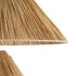 GloboStar® LUANA 02108 Boho Επιδαπέδιο Φωτιστικό Μονόφωτο 1 x E27 AC220-240V IP20 - Φ60 x Υ150cm - Μπεζ Ξύλινο Ρατάν Καπέλο - 5 Χρόνια Εγγύηση - ledmania.gr