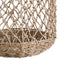 GloboStar® NIMBLIN 02117 Boho Κρεμαστό Φωτιστικό Οροφής Μονόφωτο 1 x E27 AC220-240V IP20 - Φ28 x Υ40cm - Μπεζ Seagrass - Φύκι Πλέγμα - 5 Χρόνια Εγγύηση - ledmania.gr