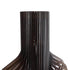 GloboStar® MIHIRO 02151 Boho Επιδαπέδιο Φωτιστικό Μονόφωτο 1 x E27 AC220-240V IP20 - Μ48 x Π48 x Υ120cm - Καφέ Σκούρο Ξύλινο με Μαύρη Μεταλλική Βάση Πλέγμα - 5 Χρόνια Εγγύηση - ledmania.gr