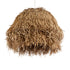 GloboStar® GUADELOUPE 02158 Boho Κρεμαστό Φωτιστικό Μονόφωτο 1 x E27 AC220-240V IP20 - Φ80 x Υ60cm - Καφέ Φυσική Ράφια Νήμα Πλέγμα Καμπάνα - 5 Χρόνια Εγγύηση - ledmania.gr