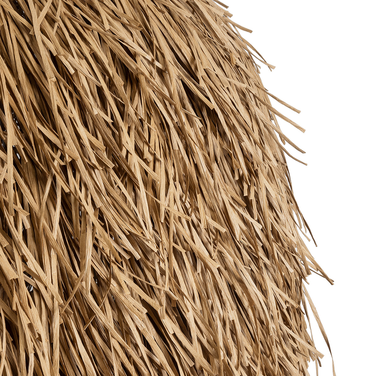GloboStar® GUADELOUPE 02159 Boho Κρεμαστό Φωτιστικό Μονόφωτο 1 x E27 AC220-240V IP20 - Φ120 x Υ100cm - Καφέ Σκούρο Φυσική Ράφια Νήμα Πλέγμα Καμπάνα - 5 Χρόνια Εγγύηση - ledmania.gr