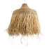 GloboStar® NEGRIL 02186 Boho Κρεμαστό Φωτιστικό Οροφής Μονόφωτο 1 x E27 AC220-240V IP20 - Φ80 x Υ120cm - Μπεζ Φυσική Ράφια Νήμα Πλέγμα Καμπάνα - 5 Χρόνια Εγγύηση - ledmania.gr