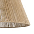 GloboStar® BISBEE 02205 Boho Κρεμαστό Φωτιστικό Οροφής Μονόφωτο 1 x E27 AC220-240V IP20 - Φ80 x Υ48cm - Μπεζ Λεπτό Σχοινί Τριχιά Πλέγμα - 5 Χρόνια Εγγύηση - ledmania.gr