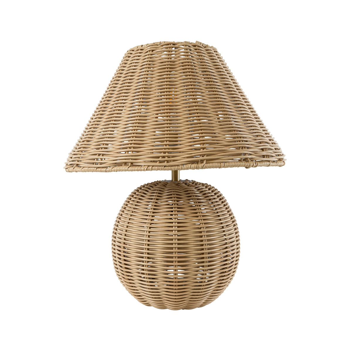 GloboStar® SAOFILIPE 02239 Boho Επιτραπέζιο Φωτιστικό Μονόφωτο 1 x E27 AC220-240V IP20 - Φ40 x Υ45cm - Μπεζ Ξύλινο Καμπάνα - 5 Χρόνια Εγγύηση - ledmania.gr