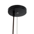 GloboStar® GUADELOUPE 02295 Boho Κρεμαστό Φωτιστικό Οροφής Μονόφωτο 1 x E27 AC220-240V IP20 - Φ120 x Υ100cm - Καφέ Σκούρο Φυσική Ράφια Νήμα Πλέγμα Καμπάνα - 5 Χρόνια Εγγύηση - ledmania.gr