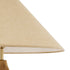 GloboStar® LAFRONTERA 02314 Μοντέρνο Επιδαπέδιο Φωτιστικό Μονόφωτο 1 x E27 AC220-240V IP20 - Φ55 x Υ140cm - Μπεζ Ξύλινο Καμπάνα - 5 Χρόνια Εγγύηση - ledmania.gr